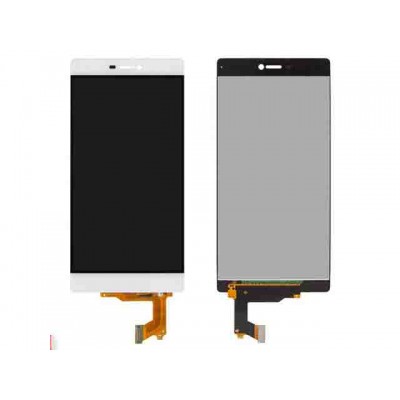 Дисплей Huawei Ascend P8 тачскрин (экран и сенсор) модуль (белый)
