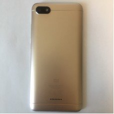Задняя крышка Xiaomi Redmi 6A Global золотая ОРИГИНАЛ б/у