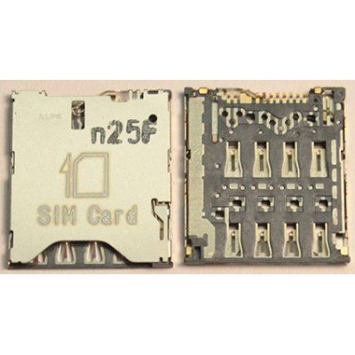 микро сим держатель micro sim OT 6012 / OT 6036 / OT 6037 / OT 6040 / OT 6050 / OT 7047 / OT 7050 / OT 8008 