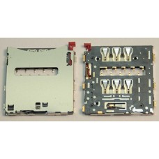 Сим держатель sim reader Коннектор SIM Sony C6903/D6503/D5303/C6833/D5503 (Z1/Z2/T2/Z Ultra/Z1 Compact)