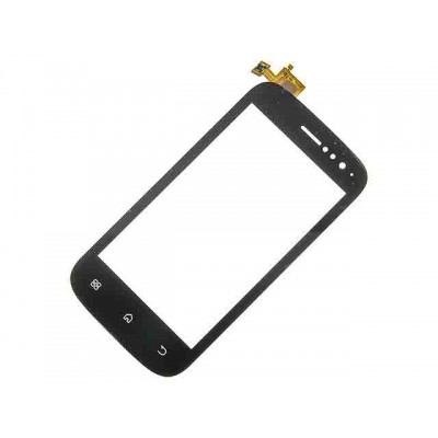 тачскрин для Fly IQ442 (Miracle) (широкий разъем) Черный