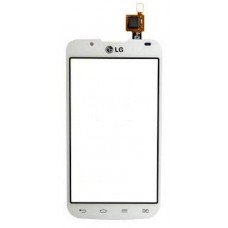 Тачскрин для LG P715 Optimus L7 белый (стекло, внешний сенсорный экран)
