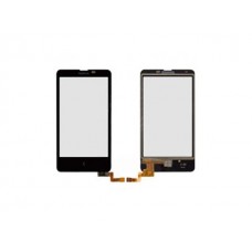 тачскрин для Nokia XL Dual (RM-1030 / RM-1042) Черный