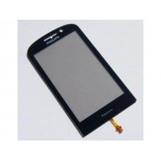 Тачскрин для philips xenium X830 черный (стекло, внешний сенсорный экран)