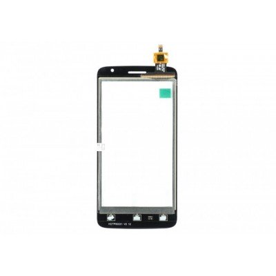 Тачскрин для Prestigio pap3501, pap-3501 MultiPhone DUO черный (стекло, внешний сенсорный экран)