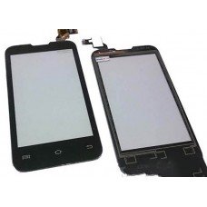 Тачскрин для Prestigio pap4020, pap-4020 MultiPhone DUO черный (стекло, внешний сенсорный экран)