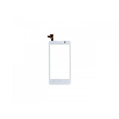 Тачскрин для Prestigio pap4505, pap-4505 MultiPhone DUO белый (стекло, внешний сенсорный экран)