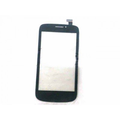 Тачскрин для Prestigio pap5000, pap-5000 MultiPhone DUO черный (стекло, внешний сенсорный экран)