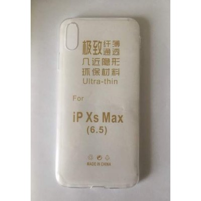 Чехол iPhone XS Max / iPhone 11 Pro Max силиконовый прозрачный