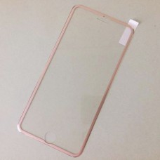 Защитное стекло iPhone 6 Plus / iPhone 6s Plus (3D) РОЗОВЫЙ