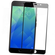 3d стекло Meizu M5, M5s закаленное олеофобное покрытие белое, золотое, черное
