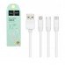 Micro usb кабель + Lightning + Type C / 3в1 / Hoco X1 / 1 м / 2А