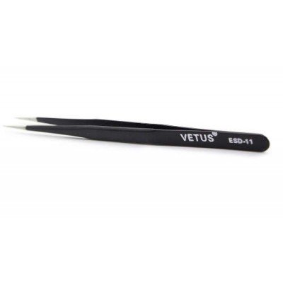 Пинцет прямой Vetus TS-11 ESD-11