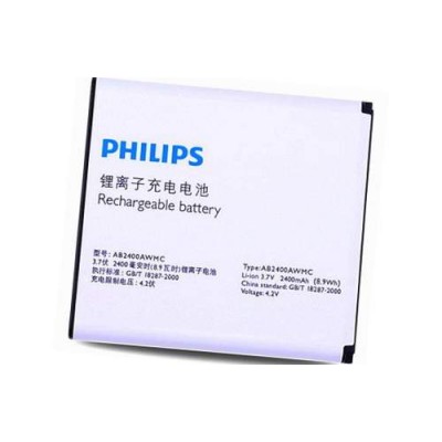 Аккумулятор Philips W732 / W736 / W737 / W832 / W6500 / D833 батарея AB2400AWMC 2400 мАч