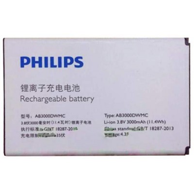 Аккумулятор Philips i908 s326 батарея AB3000IWMC / AB3000DWMC 3000 мАч