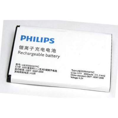 Аккумулятор Philips W8355 батарея AB3000AWMC 3000 мАч