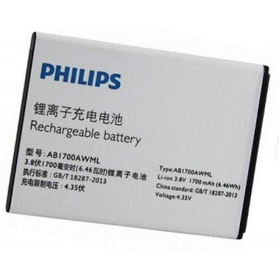 Аккумулятор Philips s388 батарея AB1700AWML 1700 мАч
