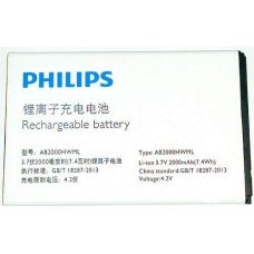Аккумулятор Philips W3568 / T3566 батарея AB2000HWML / AB2000HWMC 2000 мАч