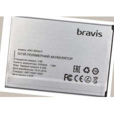 Аккумулятор Bravis A501 BRIGHT 2000 мАч аккумулятор