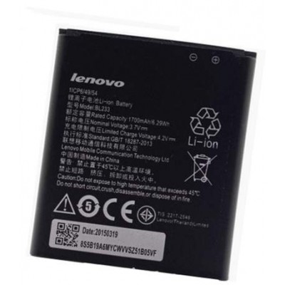 Батарея Lenovo A2800D, A3600, A3800D аккумулятор BL233 1700 мАч