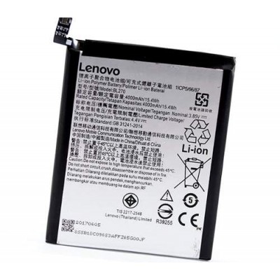 Батарея Lenovo K6 Note K53a48 аккумулятор BL270 4000 мАч
