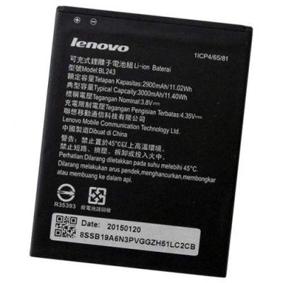Батарея Lenovo K3 Note A7000 аккумулятор BL243 2900 мАч