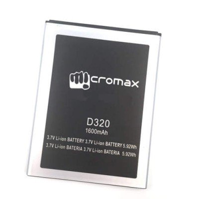 Батарея Micromax D320 аккумулятор 1600 мАч