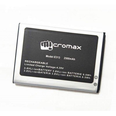 Батарея Micromax E313 аккумулятор 2500 мАч