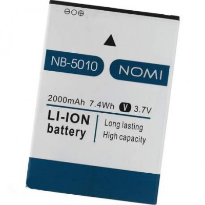 Аккумулятор Nomi i5010 EVO M батарея NB-5010 2000 мАч