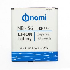Аккумулятор Nomi i503 Jump батарея NB-56 2000 мАч Аккумулятор Nomi i503 Jump батарея NB-56 2000 мАч