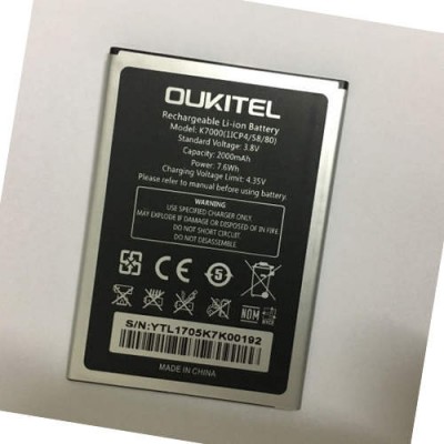 Батарея Oukitel K7000 аккумулятор 2000 мАч