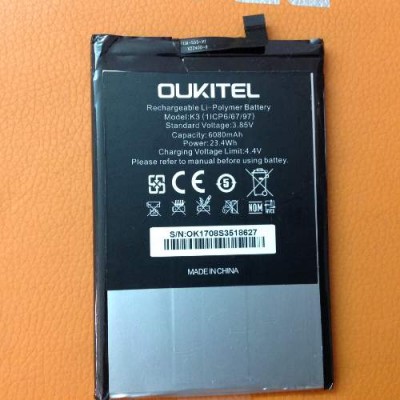 Батарея Oukitel K3 аккумулятор 6080 мАч
