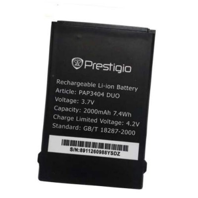 Батарея Prestigio MultiPhone 3404 PAP3404 аккумулятор 2000 мАч