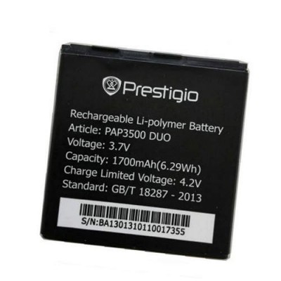 Батарея Prestigio MultiPhone 3500 PAP3500 аккумулятор 1700 мАч