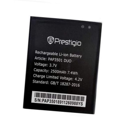 Батарея Prestigio MultiPhone 3501 PAP3501 аккумулятор 2500 мАч
