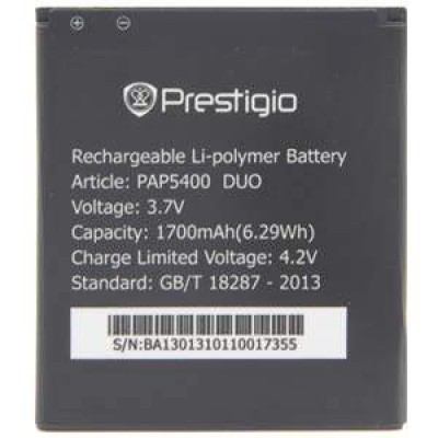 Батарея Prestigio 5400 аккумулятор PAP5400 1700 мАч