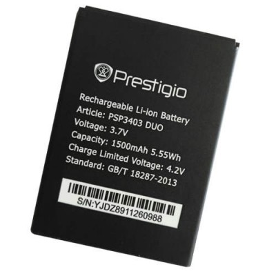 Батарея Prestigio 3403 аккумулятор PSP3403 Wize L3 1500 мАч