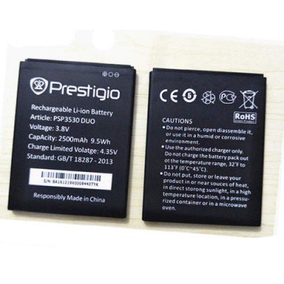 Батарея Prestigio Muze D3 аккумулятор PSP3530 / PSP7530 / Muse E3 / Muse F3 / Muze A7 /PSP3531 / PSP3532 батарея 2500 мАч