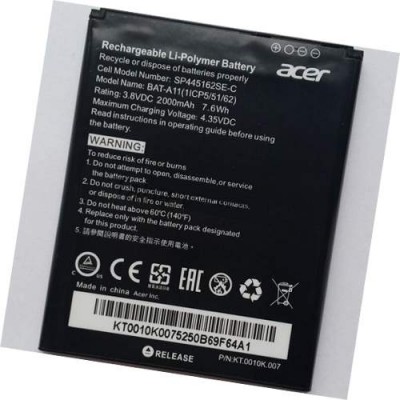 Батарея Acer Liquid Z330  / Liquid Z410 аккумулятор BAT-A11 2000 мАч