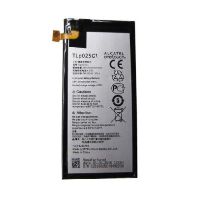 Батарея Alcatel One Touch 5056D POP 4 Plus аккумулятор TLP025C1 /  TLP025C2 2500 мАч