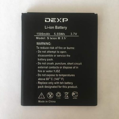 Батарея Dexp ixion M 3.5" аккумулятор 1500 мАч