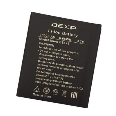 Батарея Dexp Ixion ES145 аккумулятор 1800 мАч