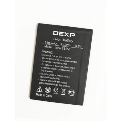Батарея Dexp Ixion ES255 Fire аккумулятор 2400 мАч