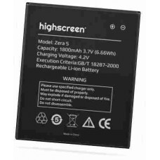 Аккумулятор Highscreen Zera S rev. S батарея 1800мАч
