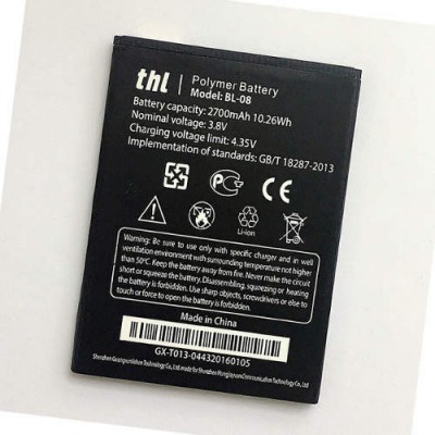 Батарея THL 2015 аккумулятор BL-08 2700 мАч