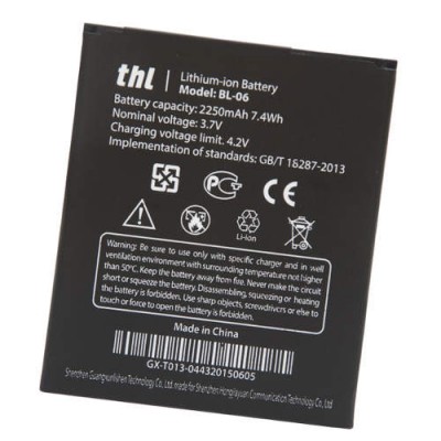 Батарея THL T6, T6s, T6 Pro аккумулятор BL-06 2250 мАч