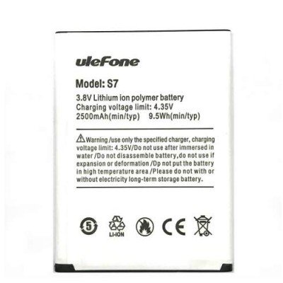 Батарея Ulefone S7 аккумулятор 2500 мАч