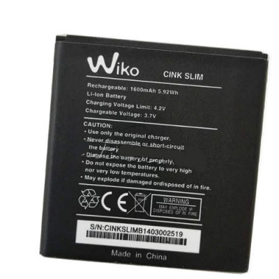 Батарея Wiko Cink Slim аккумулятор 1600 мАч
