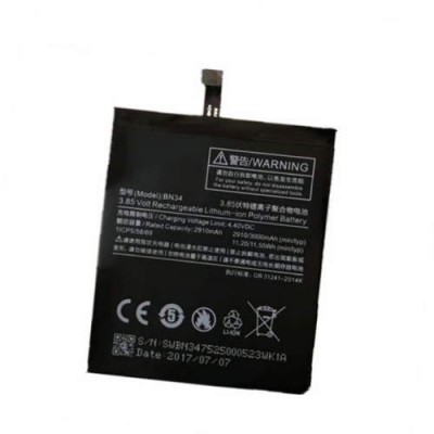 Батарея Xiaomi Redmi 5A аккумулятор BN34 3000 мАч