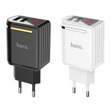 СЗУ Hoco C39A 2xUSB 2.4A LED